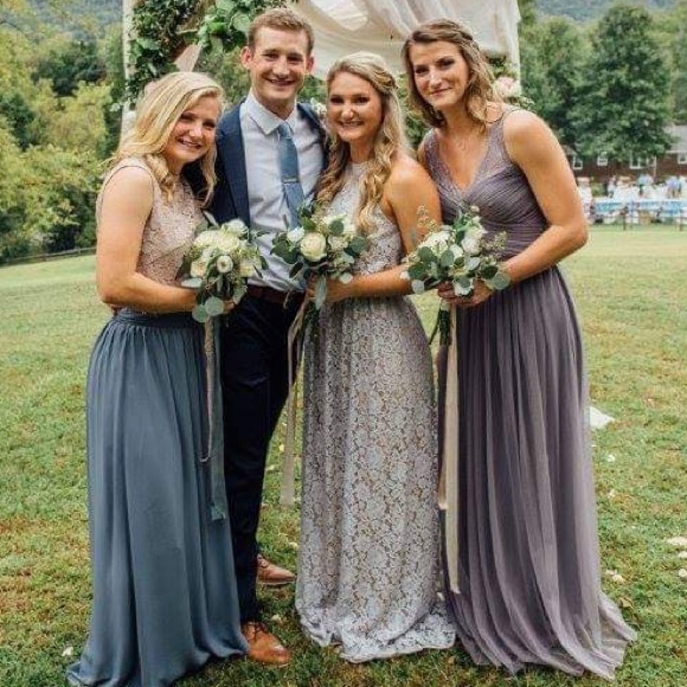 Donna Morgan bridesmaid dress
